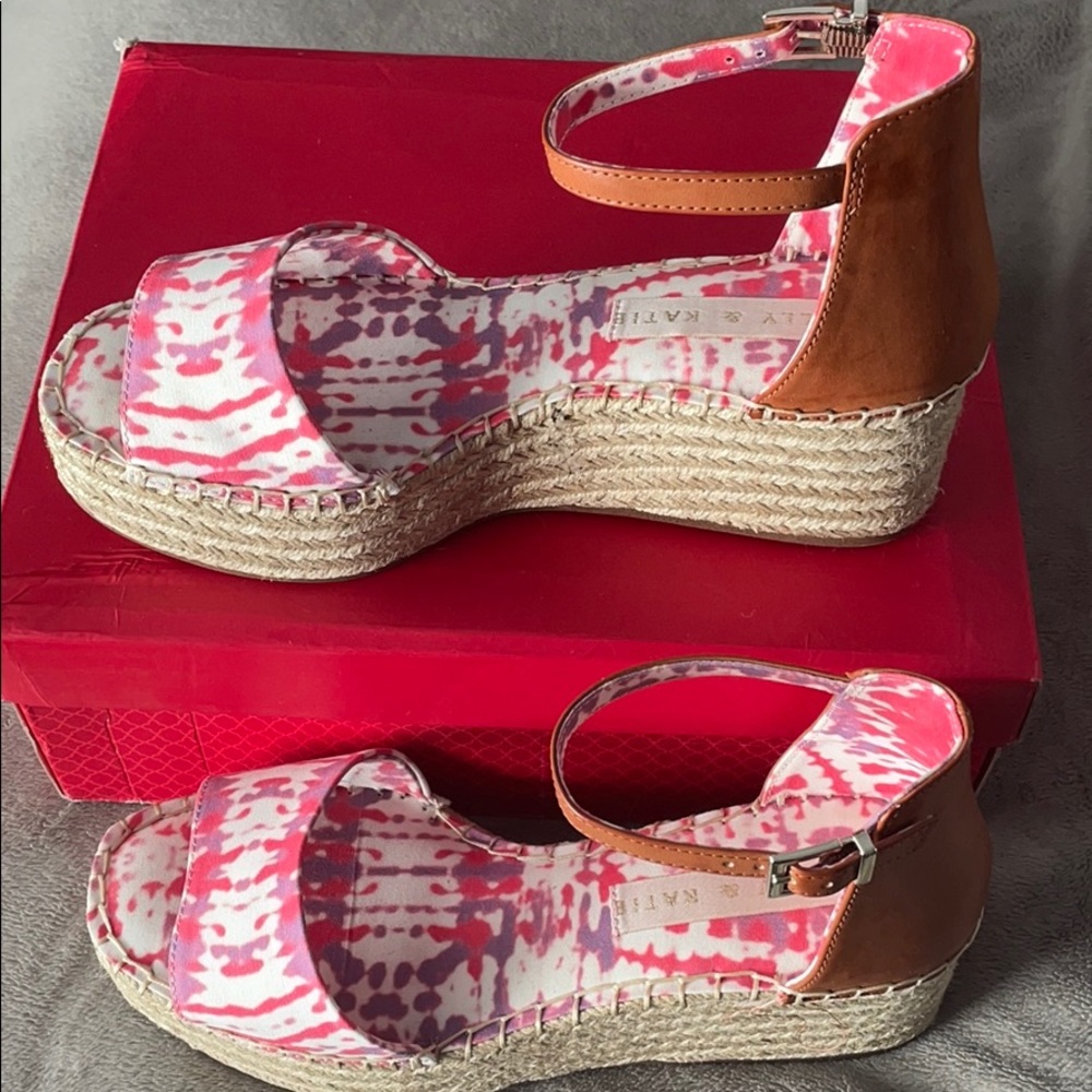 Kelly & Katie Fredrick Wedge Espadrille Sandal